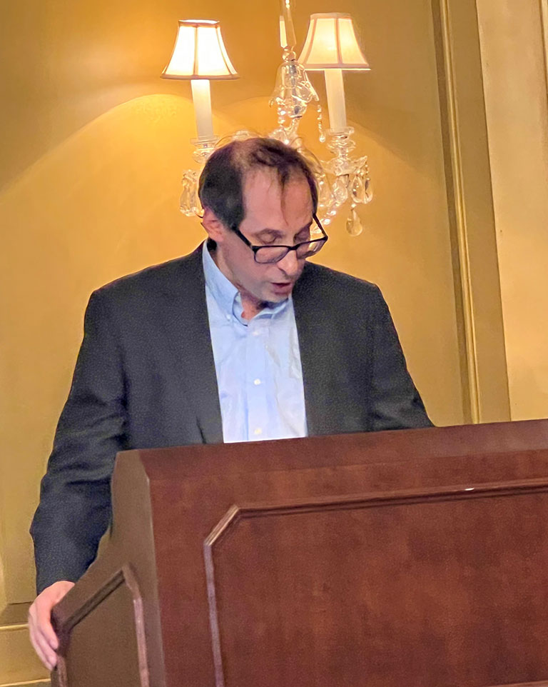 Professor Matthew Isaac Cohen gives the 2022 Wertheim Lecture.